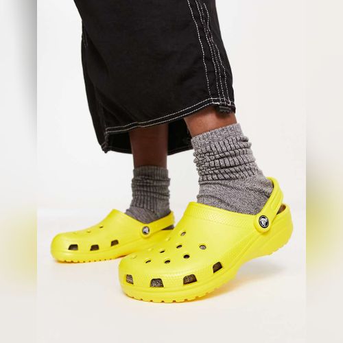 Crocs jaune discount