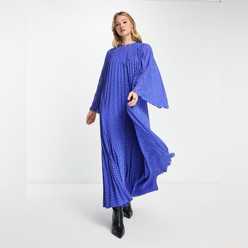 Robe plissée violette shops zara