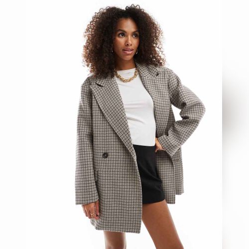 Veste a carreaux bershka on sale