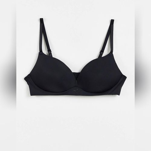 Puma - Training - Brassière de sport color block pour activités à impact  moyen - Noir