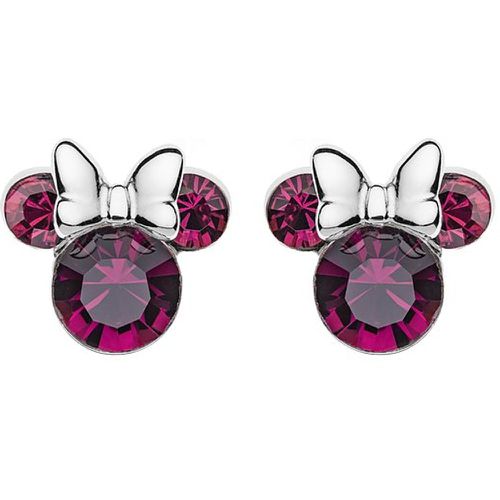 Disney Boucles d'oreilles à fermoir à poussette Minnie Mouse ES00013SEBL.CS  acheter à bas prix chez