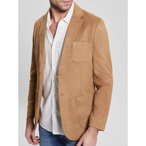 manteau suédine homme