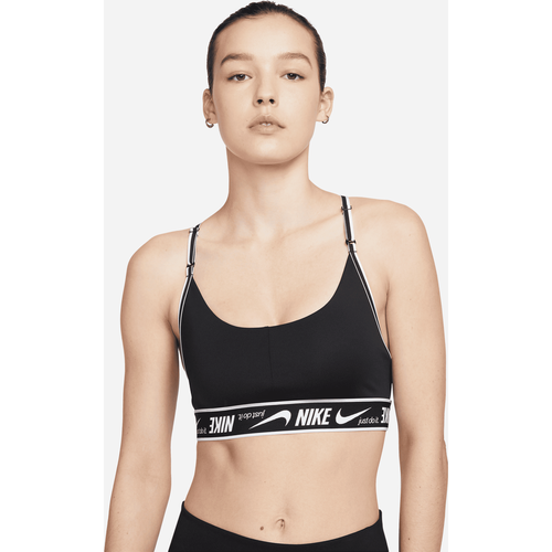 Brassière de sport rembourrée à maintien normal Nike Swoosh Front Zip pour  femme
